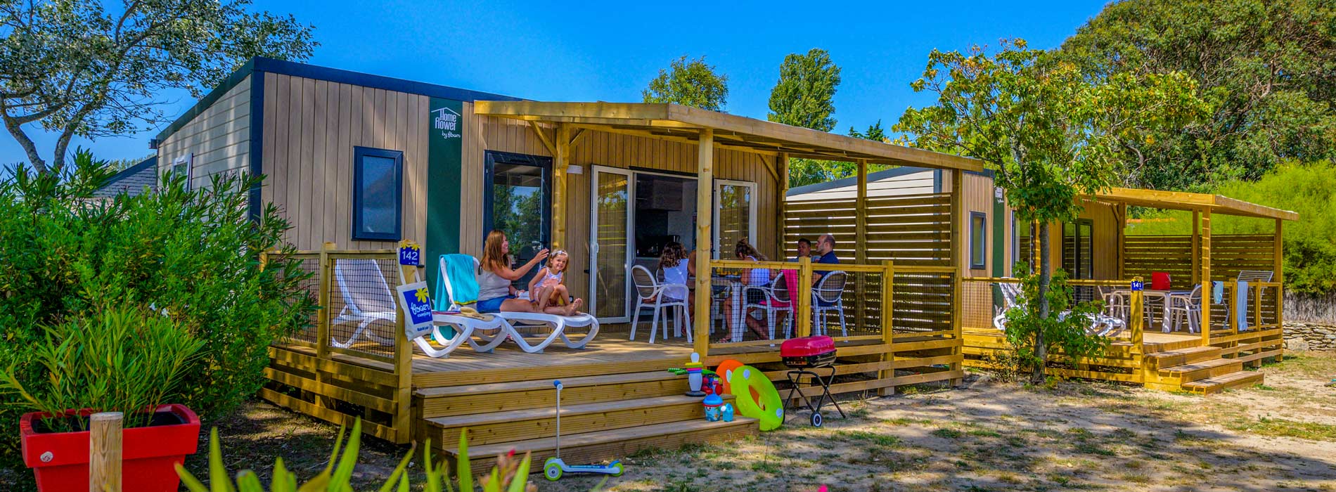 camping vermietung mobilheim carnac