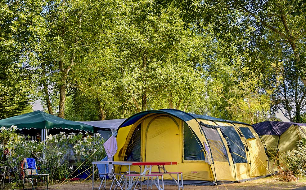 emplacement tente quiberon